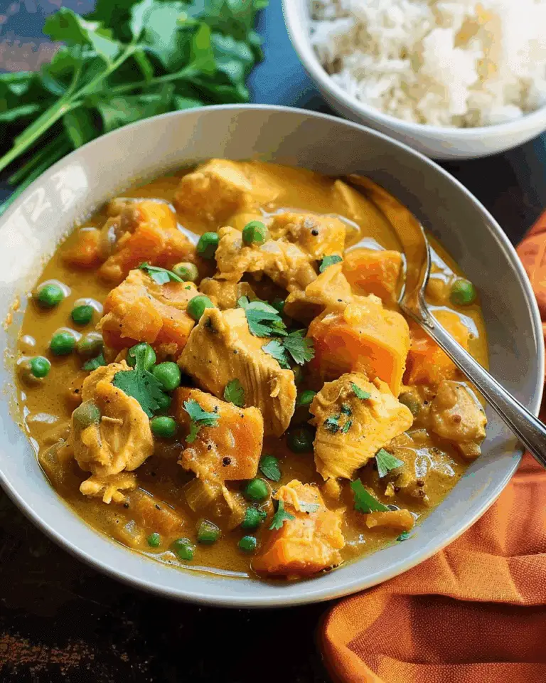 Slow Cooker Chicken & Sweet Potato Curry