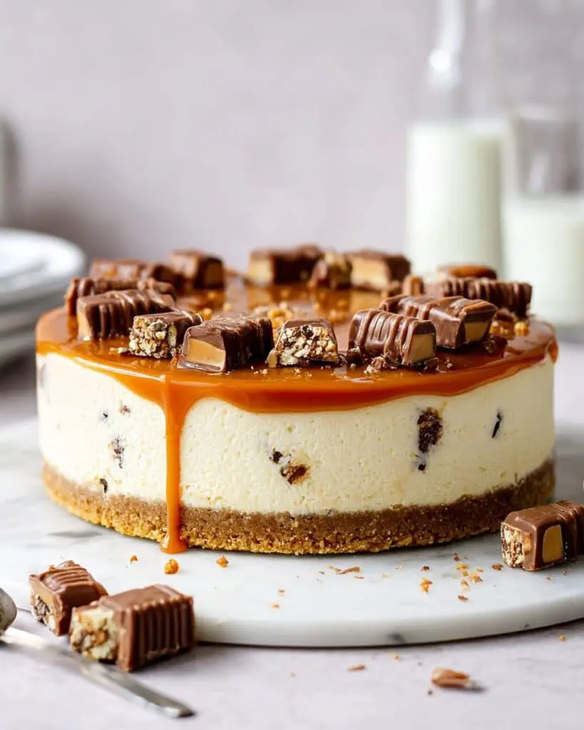 Twix Cheesecake Recipe