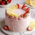 Strawberry Lemon Cake Recipe