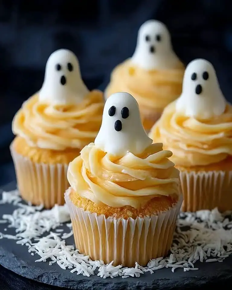 Spooky-Cute Mini Candy Corn Cheesecakes Recipe
