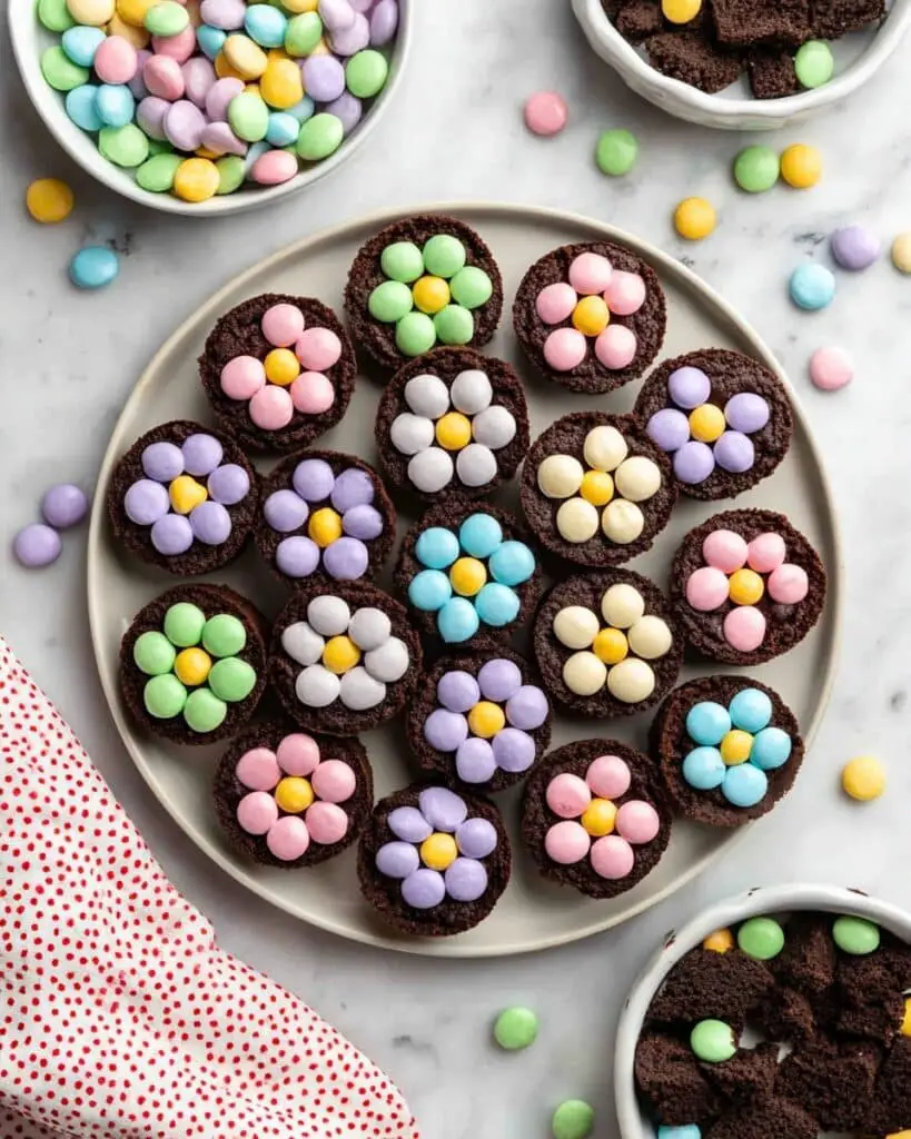Flower Pot Brownies Recipe