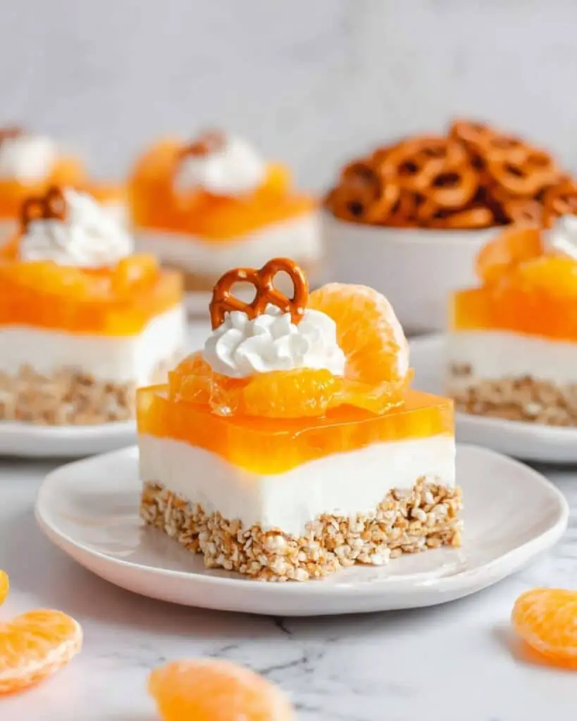 Orange Pretzel Salad Recipe