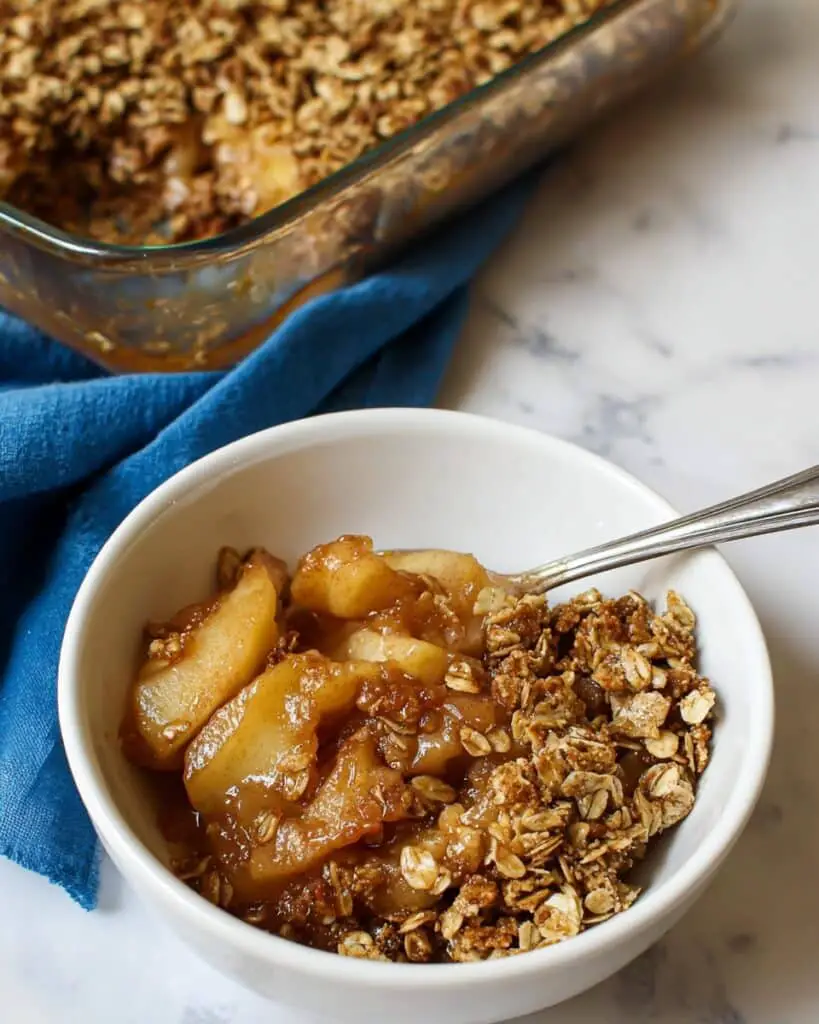 Vegan Apple Crisp (No Oil) Recipe