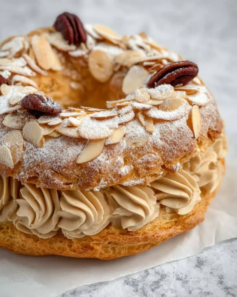 Decadent Paris Brest with Hazelnut Praline and Mousseline Cream Recipe