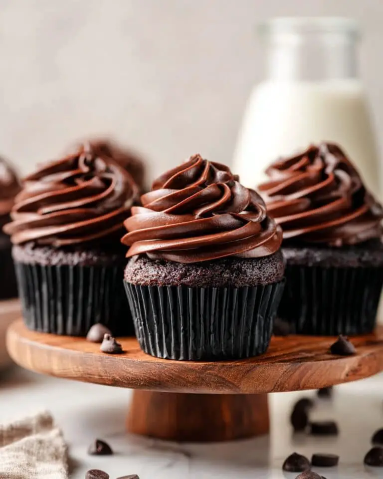 Chocolate Fudge Cupcakes Recipe
