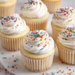 Vanilla Birthday Cupcakes Recipe