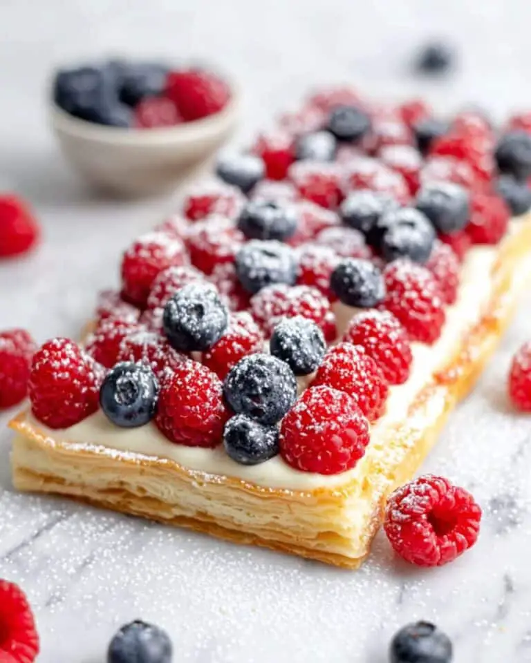 Puff Pastry Berry Tart Recipe