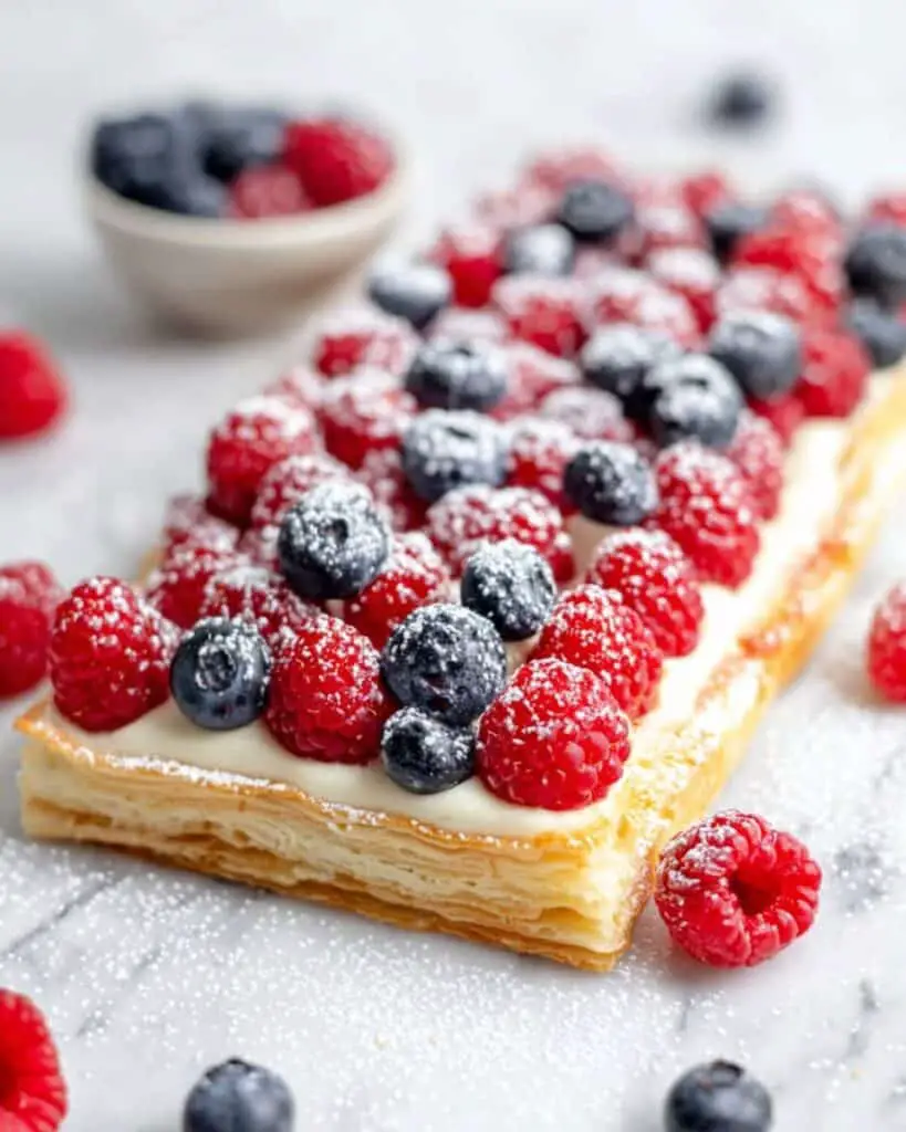 Puff Pastry Berry Tart Recipe