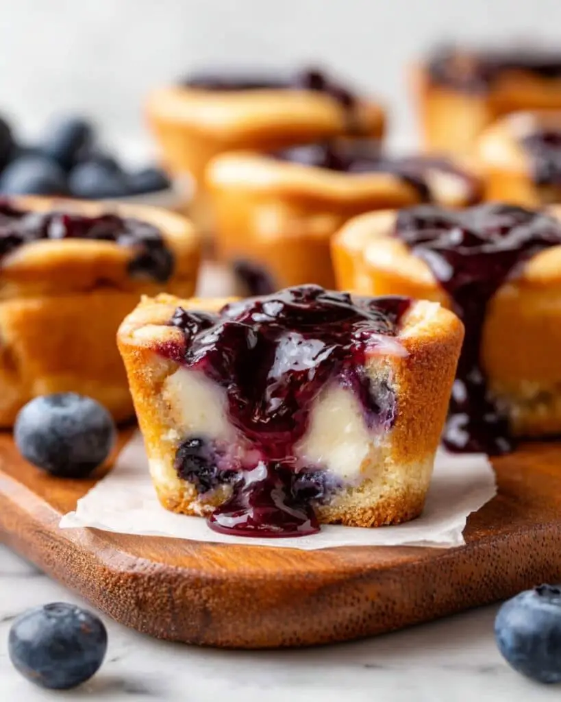 Mini Blueberry Pie Cinnamon Roll Bites Recipe