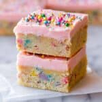Frosted Sugar Cookie Bars Recipe