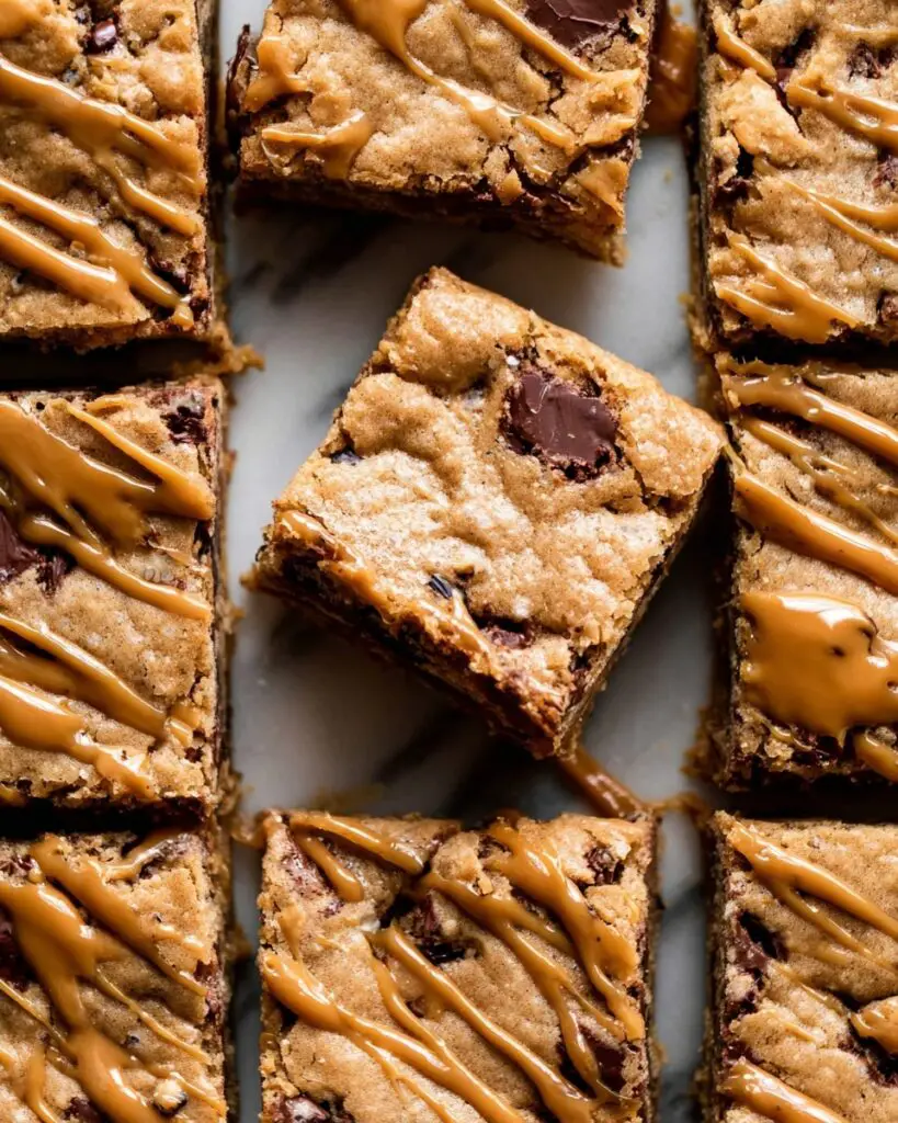 Milk Chocolate Mocha Blondies Recipe