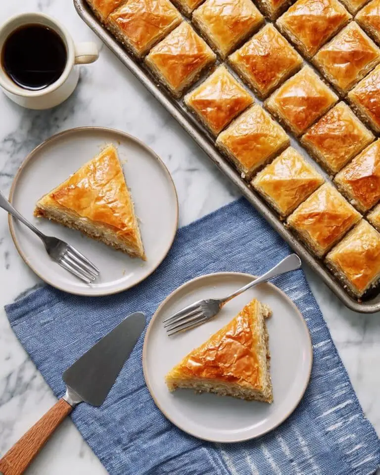 Classic Baklava with Walnut and Honey Syrup Recipe