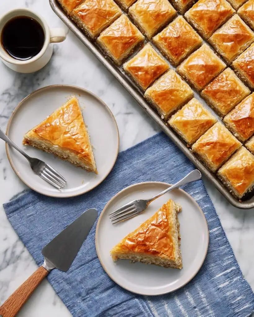 Classic Baklava with Walnut and Honey Syrup Recipe