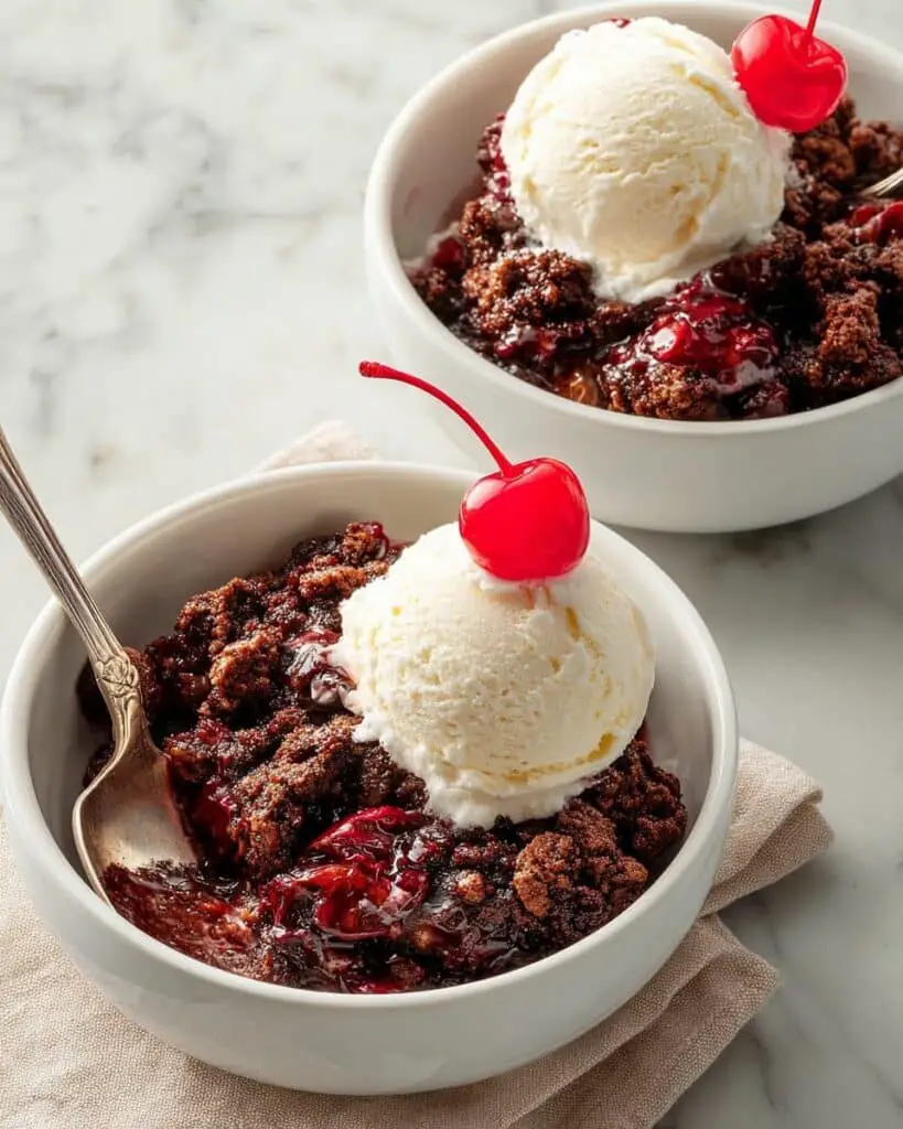 Chocolate Cherry Dump Cake Recipe