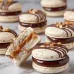 Hazelnut Macarons with Chocolate Ganache and Hazelnut Filling Recipe