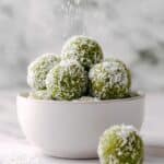 5 Minute Matcha Protein Balls Recipe