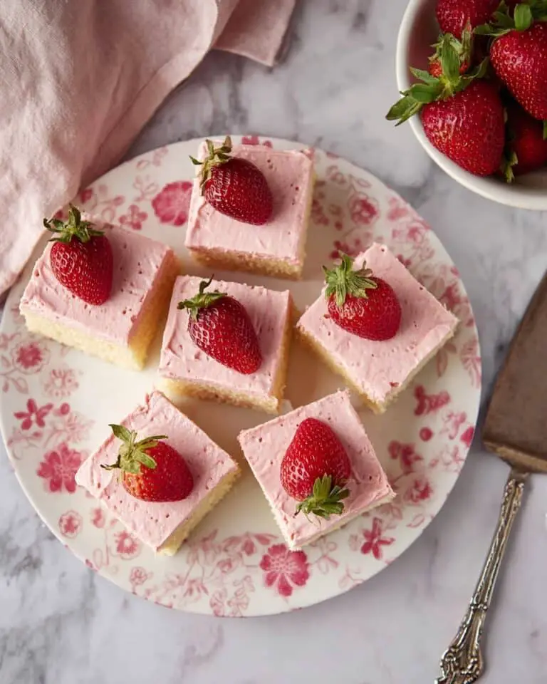 Light and Airy Strawberry Mousse Cake Recipe