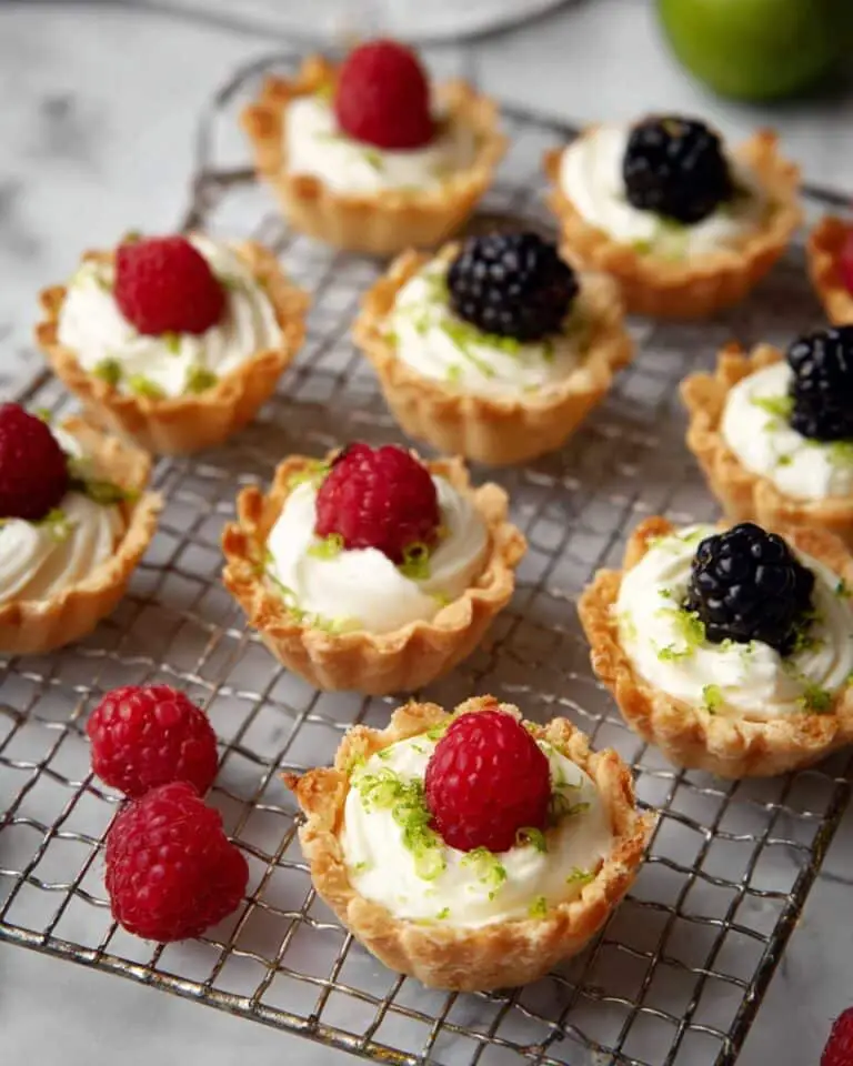 Five Minute Mini Raspberry Tarts Recipe