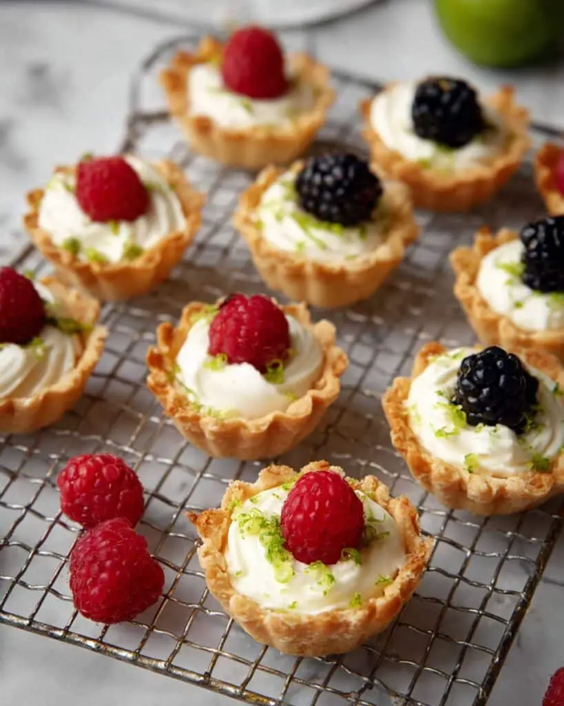 Five Minute Mini Raspberry Tarts Recipe