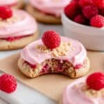 Raspberry Cheesecake Cookies Recipe