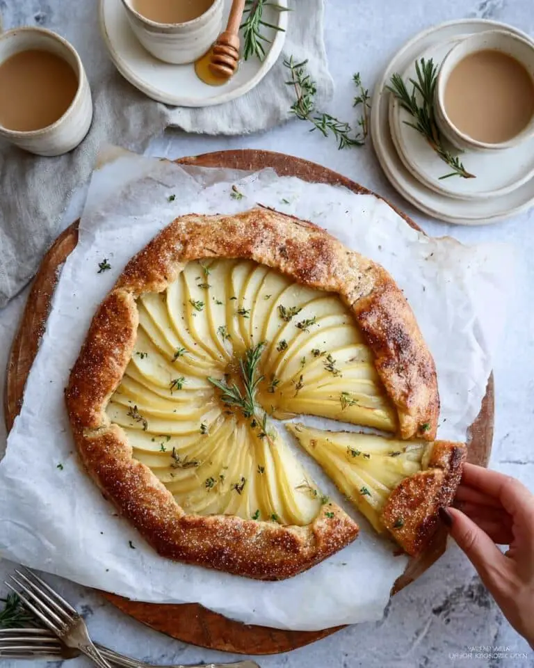 Honey Pear Galette Recipe