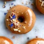 Banana Bread Donuts with cashew frosting Recipe