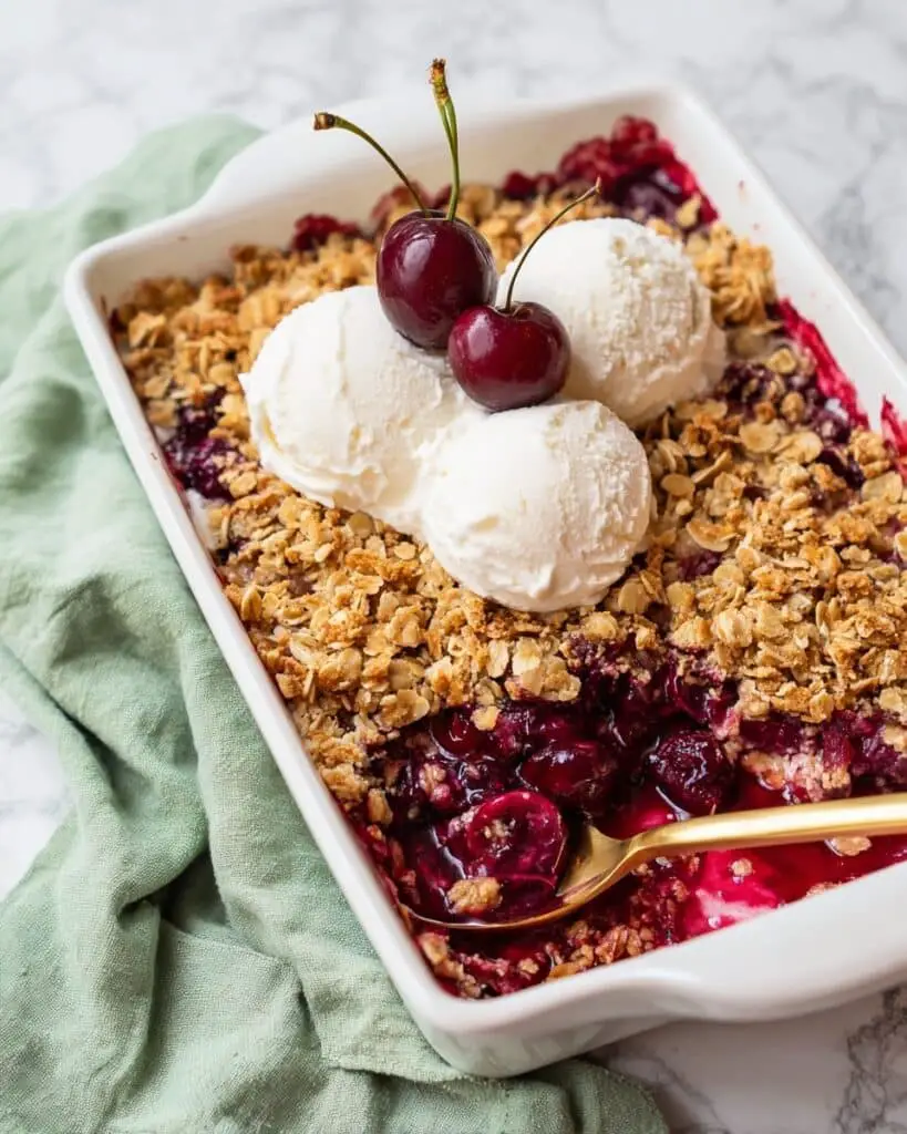 Cherry Crisp Recipe