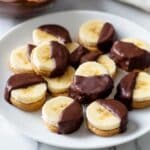 Chocolate Peanut Butter Banana Bites Recipe