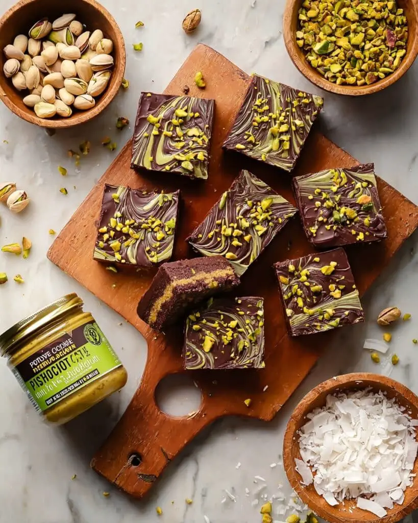 Vegan Dubai Chocolate Brownies Recipe