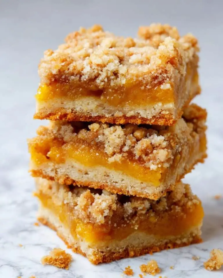 Mango Oatmeal Crumble Bars Recipe
