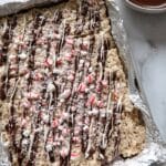 Peppermint Bark Rice Krispie Treats Recipe
