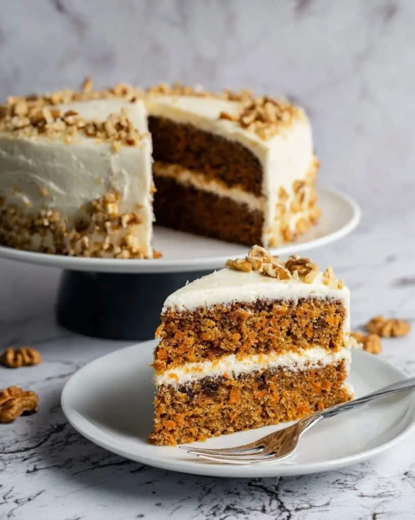 Classic Carrot Cake with Cream Cheese Frosting Recipe