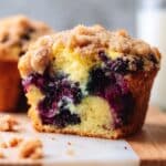 Bakery-Style Blueberry Muffins Recipe