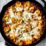 Cheesy Tortellini and Sausage Bake Recipe