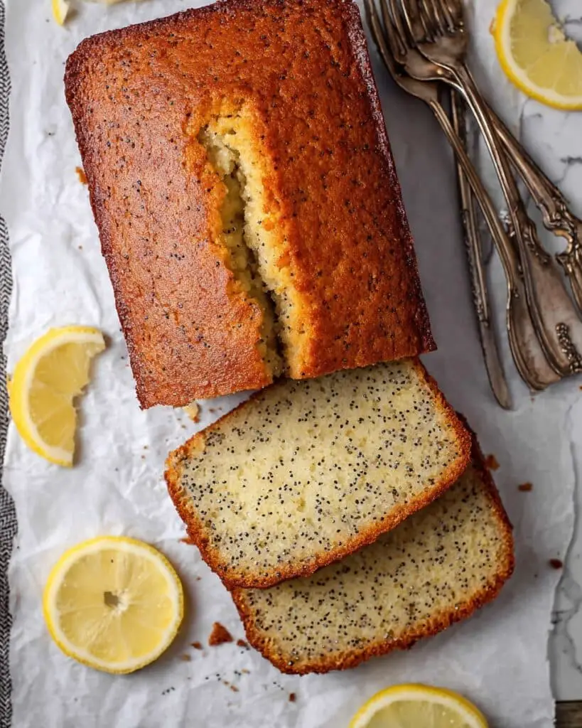 Bakery-Style Lemon Poppy Seed Cake Recipe