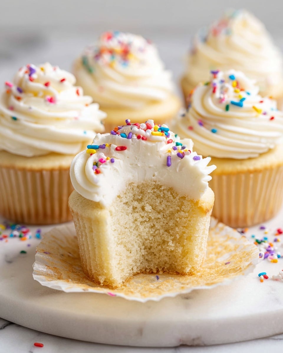 A silver metal tray holds nine dark brown chocolate cupcakes evenly spaced in three rows and three columns. Each cupcake has a rounded, slightly textured top with small air bubbles, showing they are freshly baked. The tray's edges are smooth with some light stains, placed on a white marbled surface that gives a clean and bright background. There are no decorations or frostings on the cupcakes, just simple brown cakes in metal baking cups. photo taken with an iphone --ar 4:5 --v 7