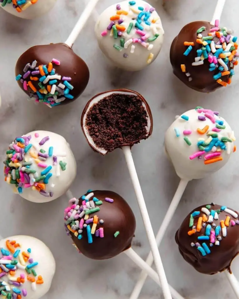 Chocolate Cake Pops Recipe