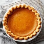 Fresh Pumpkin Pie Recipe
