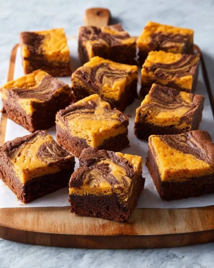 Pumpkin Swirl Brownies Recipe