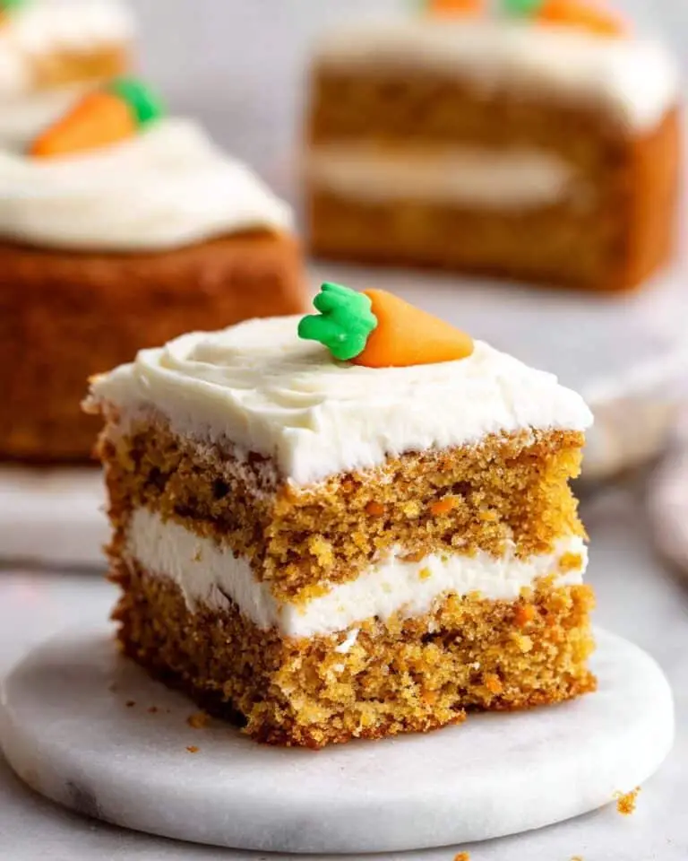 Mini Carrot Cakes with Cream Cheese Frosting Recipe