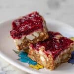 Raspberry White Chocolate Blondies with Brown Butter Recipe