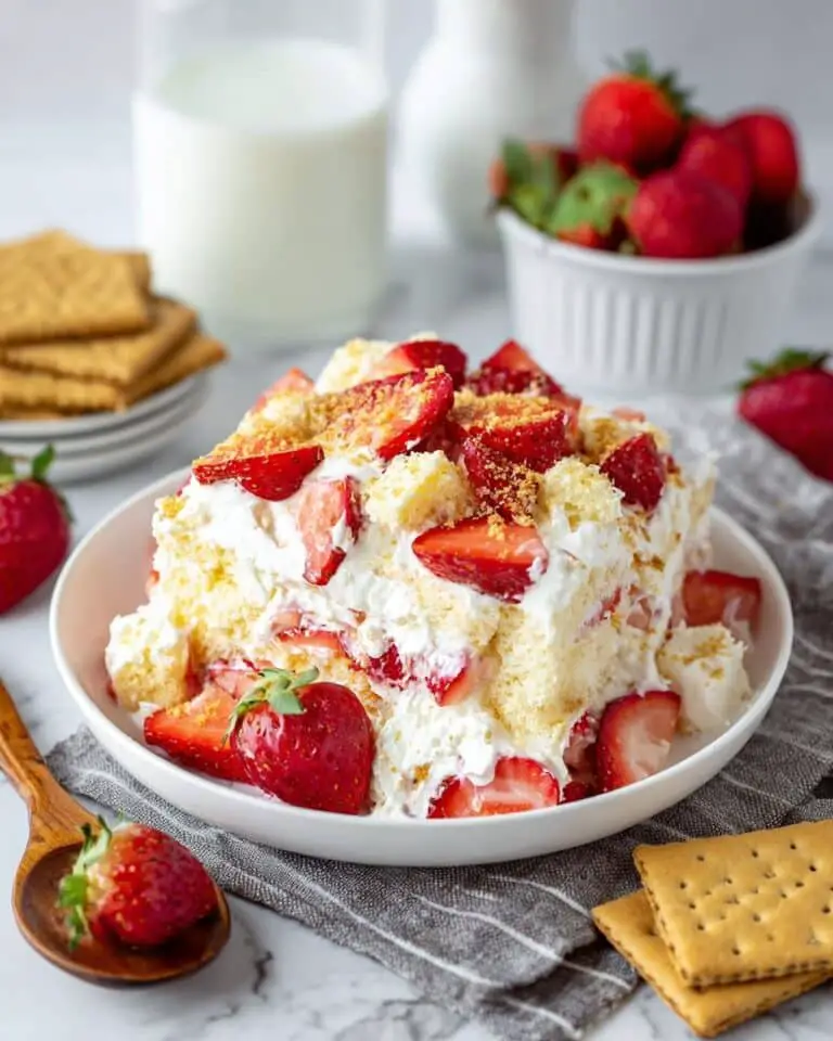 Strawberry Shortcake Fluff Recipe