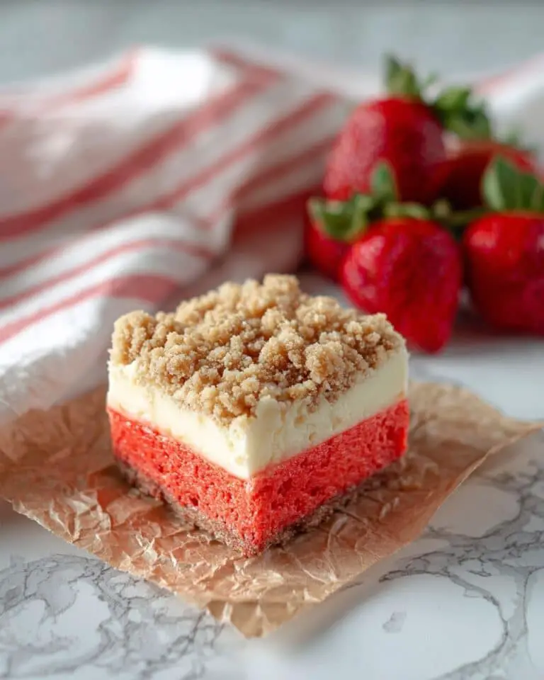 Strawberry Crunch Bars Recipe