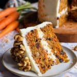 Carrot Cake with Coconut, Pineapple, and Nuts Recipe