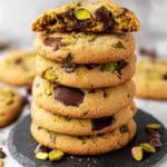 Pistachio Chocolate Chip Cookies Recipe