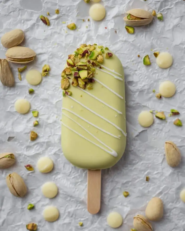 Pistachio Ice Cream Bar Recipe