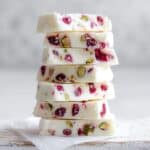 Pistachio And Pomegranate Frozen Yogurt Bark Recipe