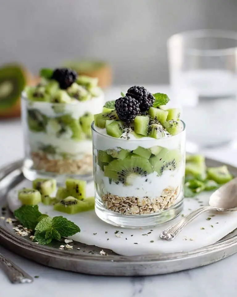 Greek Yogurt Parfait with Fresh Fruit and Granola Recipe