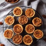 Mini Pecan Pie Tarts with Cream Cheese Crust Recipe