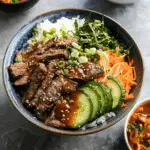 Korean Beef Steak Rice Bowl